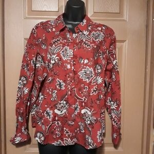 Liz&co button down  A-49 5/$25